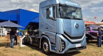 Foton apresenta caminhão elétrico gigante e mostra futuro do transporte pesado