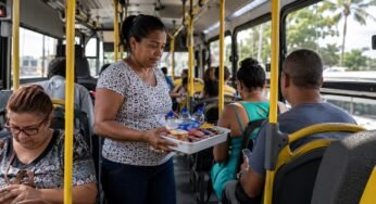 Fortaleza pode autorizar comércio ambulante dentro dos ônibus