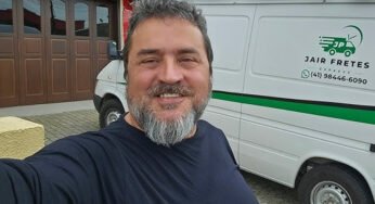“Hoje eu trabalho menos e vivo melhor”, diz Jair após trocar caminhão por van