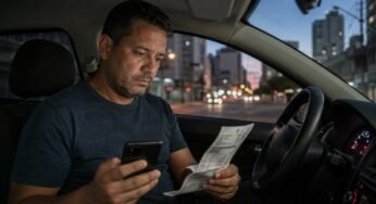 Mais horas no volante, menos dinheiro no bolso e a vida do motorista de aplicativo