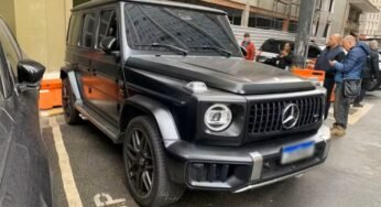 Mercedes-AMG G 63 de Deolane para no pátio e expõe luxo pesado de mais de R$ 2 milhões