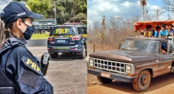 Transportar pessoas em caminhão tipo “pau de arara” pode gerar multa pesada e apreensão do veículo