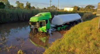 Caminhoneiro morre após ser arremessado da cabine em grave batida na BR-163