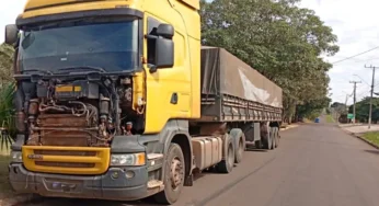 Caminhoneiro paraguaio é preso após ser flagrado dirigindo sob efeito de alcool