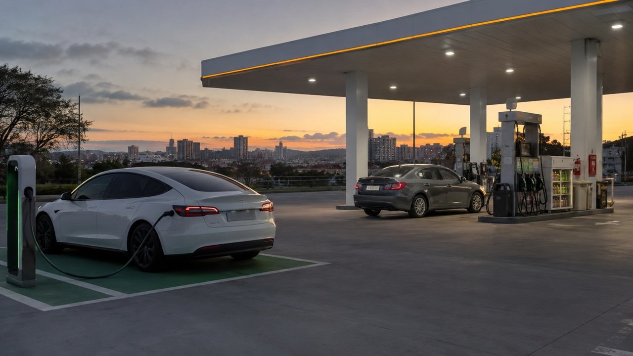 Carro elétrico cresce e pode mudar o futuro da gasolina no Brasil