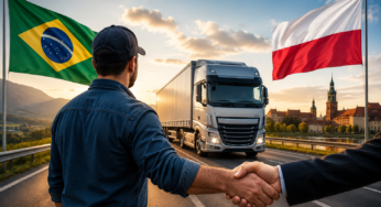 Empresa da Polônia procura motoristas brasileiros e conversa com o Brasil do Trecho avança