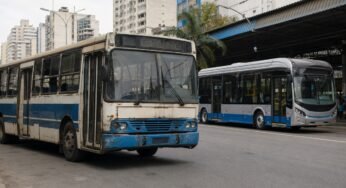 Fim dos ônibus velhos avança no Brasil e coloca frota antiga no centro da renovação