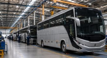 Marcopolo produz cerca de 15 mil carrocerias por ano e leva ônibus do Brasil ao mundo