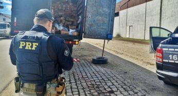 Caminhão com carga desviada é interceptado e esquema com falso roubo acaba descoberto na Paraíba