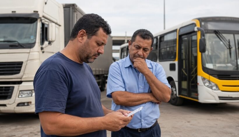 Salário baixo faz motoristas repensarem a profissão e acende alerta no setor