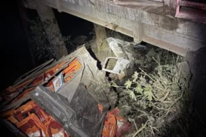 Caminhoneiro de 25 anos sofre acidente grave na SC-283 em Santa Catarina