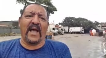 Caminhoneiro desabafa após passar o final de semana sem descarregar no Atacadão de Olinda.