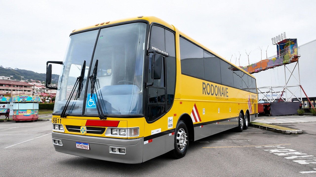 Ônibus Rodonave da Itapemirim restaurado impressiona ao preservar detalhes originais do ano 2000