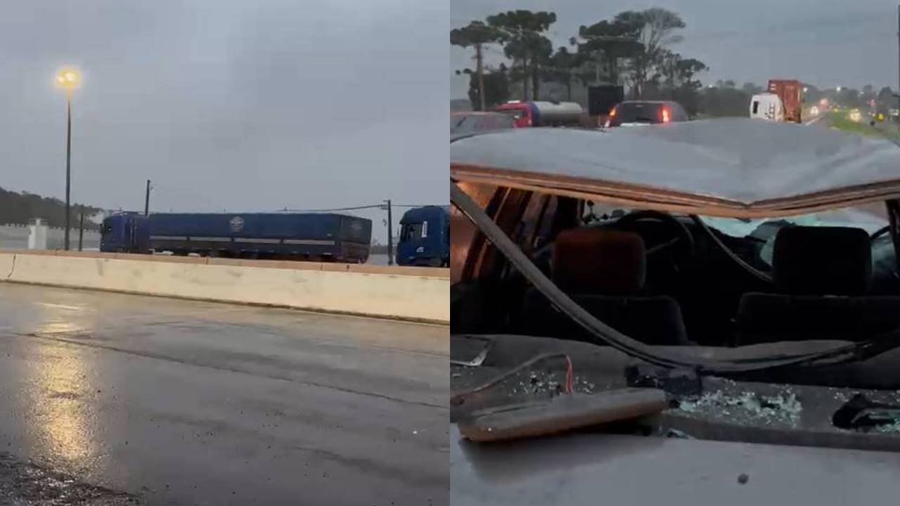 Viagem ao Paraguai termina em tragédia após caminhoneiro atravessar rodovia