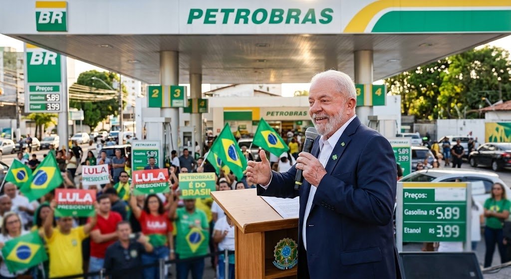 Perto do fim do mandato, promessa de “abrasileirar” a gasolina ainda vingou.