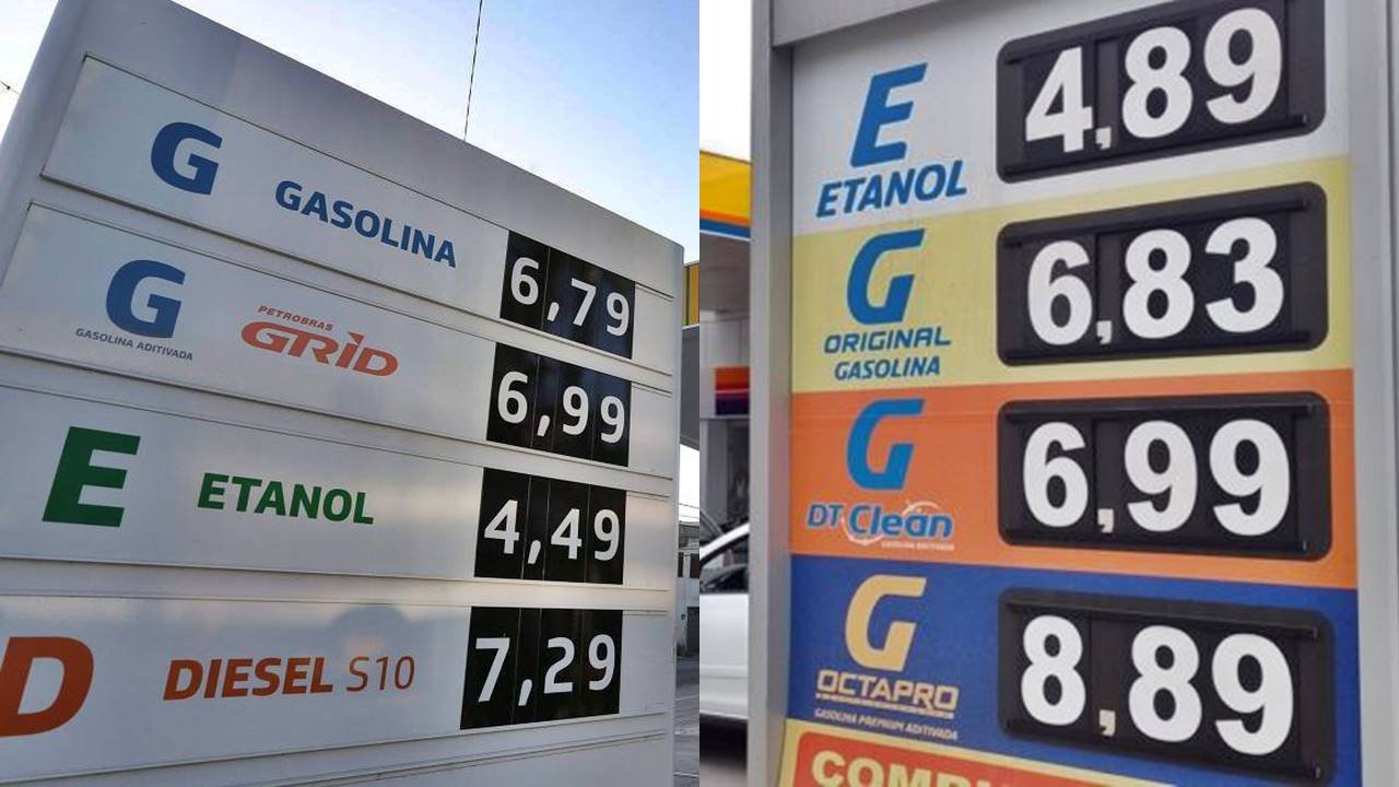 Gasolina continua perto dos R$ 7 mesmo com 32% de etanol na mistura