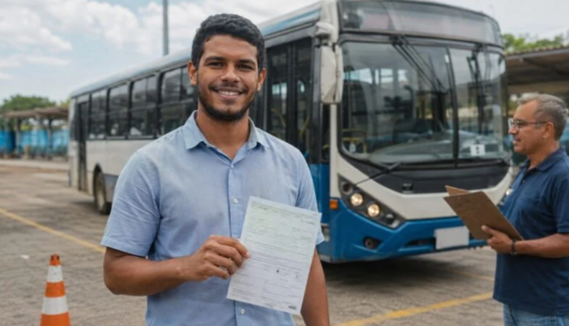 Falta motorista de ônibus, mas SEST SENAT paga mudança da CNH para categoria D