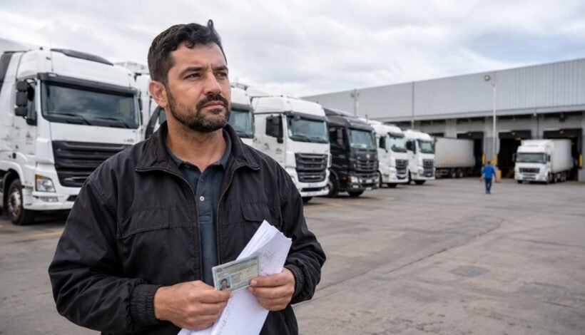 SEST SENAT oferece CNH grátis, mas falta de caminhoneiros continua