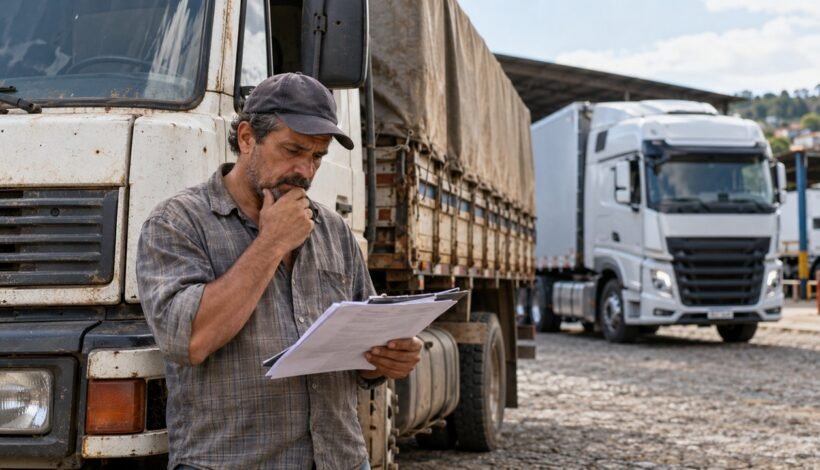 Move Brasil tem bilhões para caminhões, mas caminhoneiro que mais precisa ainda esbarra no crédito