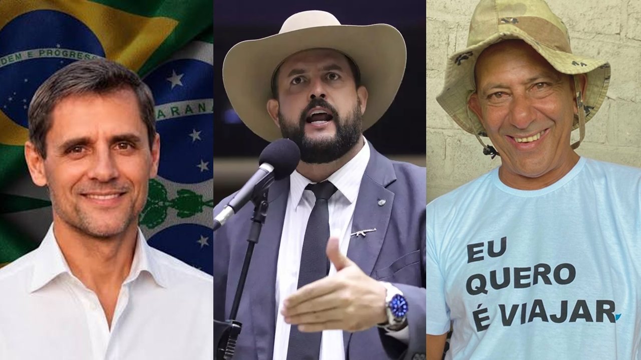 Quantos votos tiveram os candidatos dos caminhoneiros na disputa para deputado federal