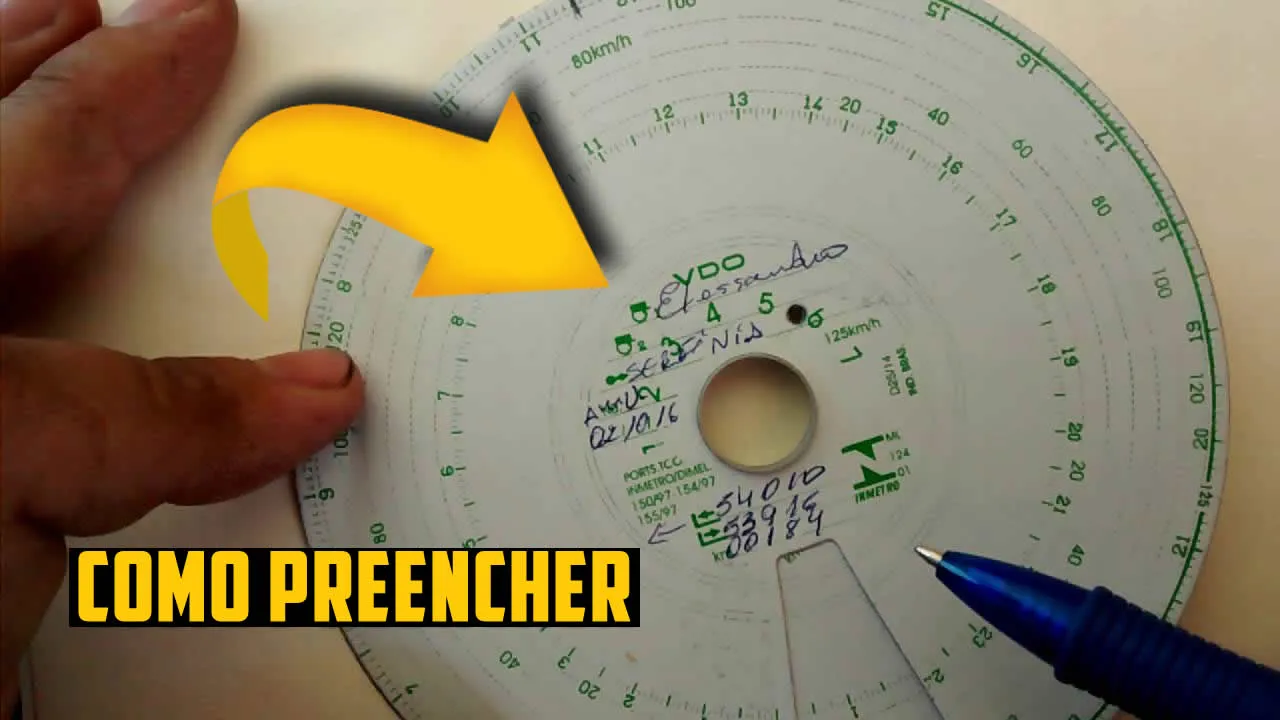 Como Preencher Disco De Tacografo