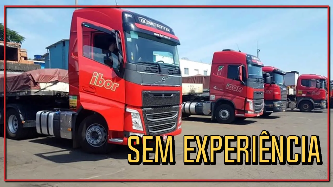 Ibor Transportes abre vagas para Motoristas sem Experiência.