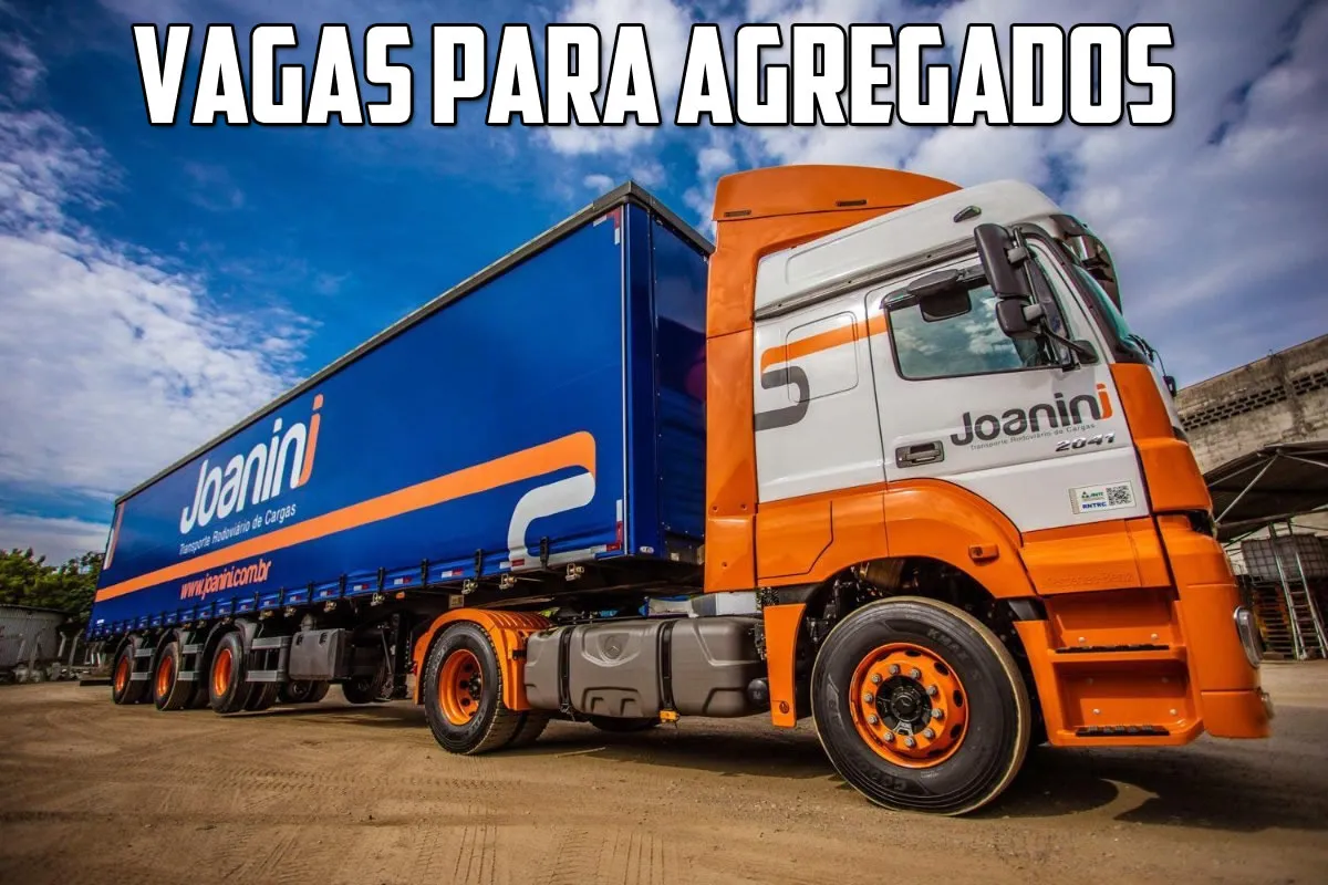 Joanini Transportes está agregando caminhão.