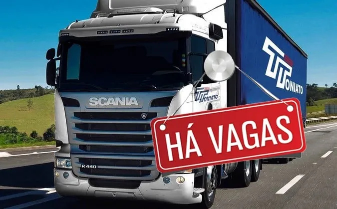Transportadora Toniato abre vagas para Motorista.