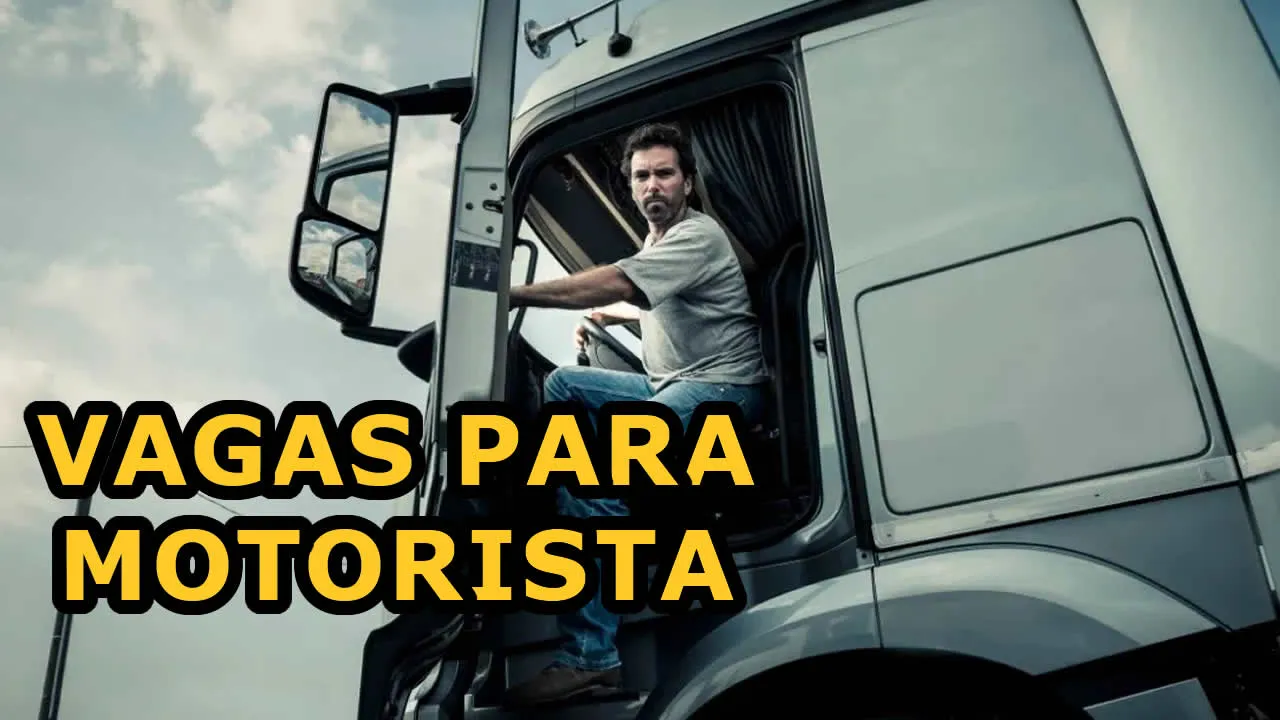 VAGA PARA MOTORISTA