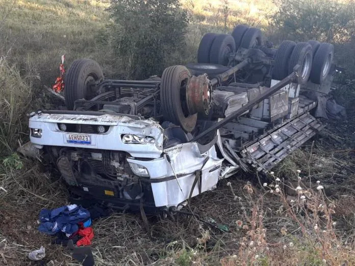 Caminhoneiro Jovem Morre Em Grave Acidente Ao Perder Controle