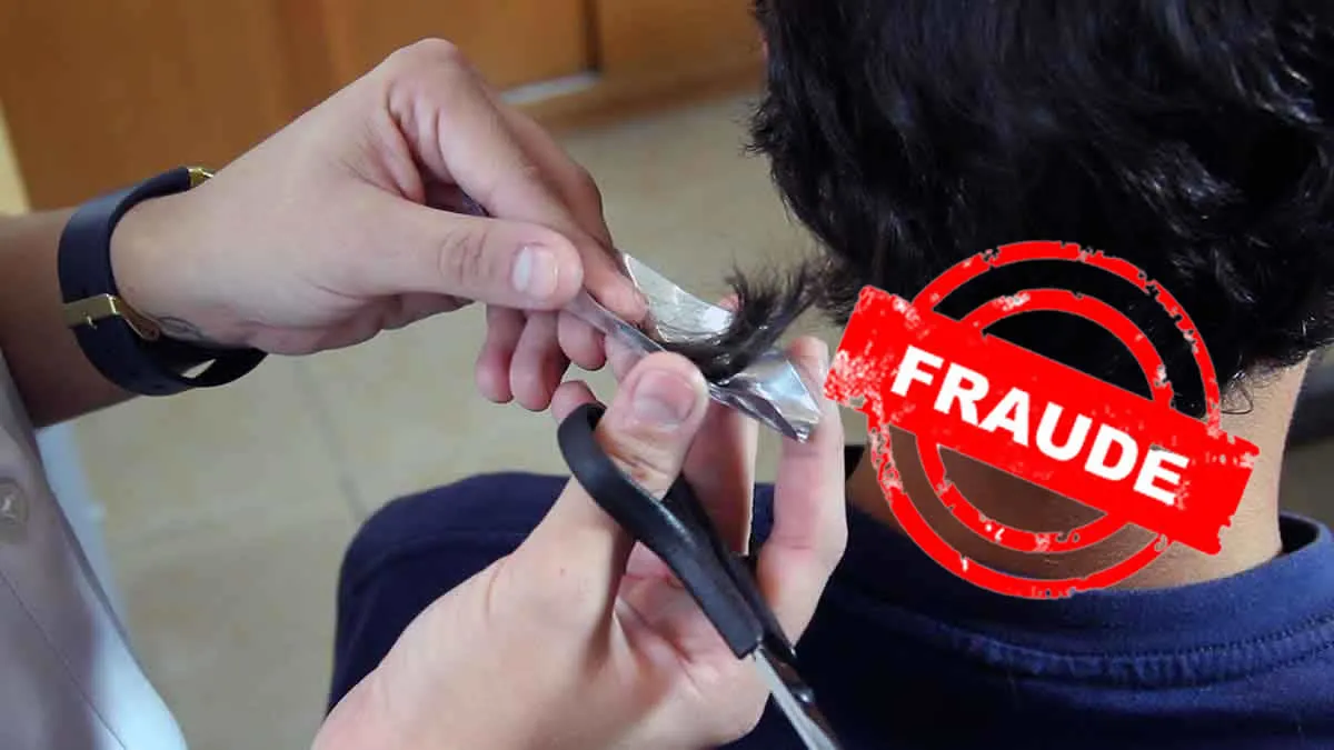Exame toxicologico fraudado