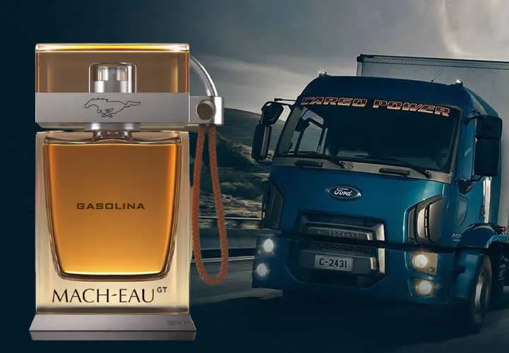 Perfume com fragrância de gasolina é lançado pela Ford