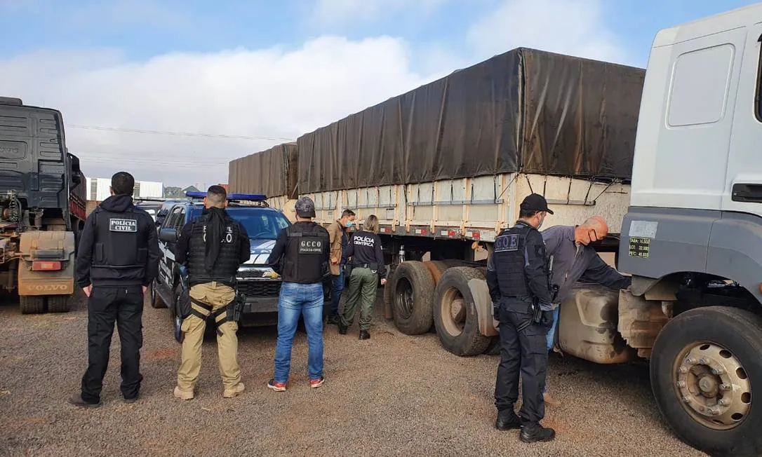 Quadrilha acusada de roubar R$ 6 milhões em carga de soja