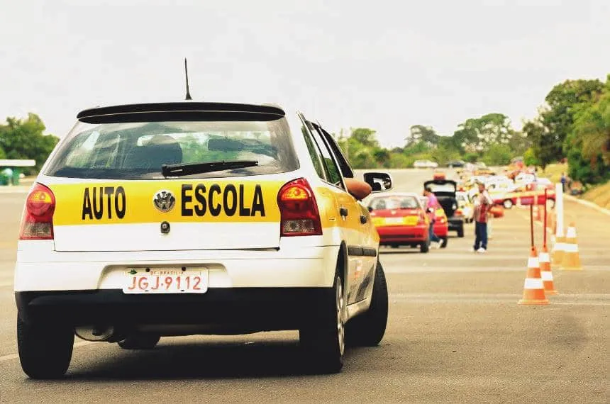 Carro auto escola