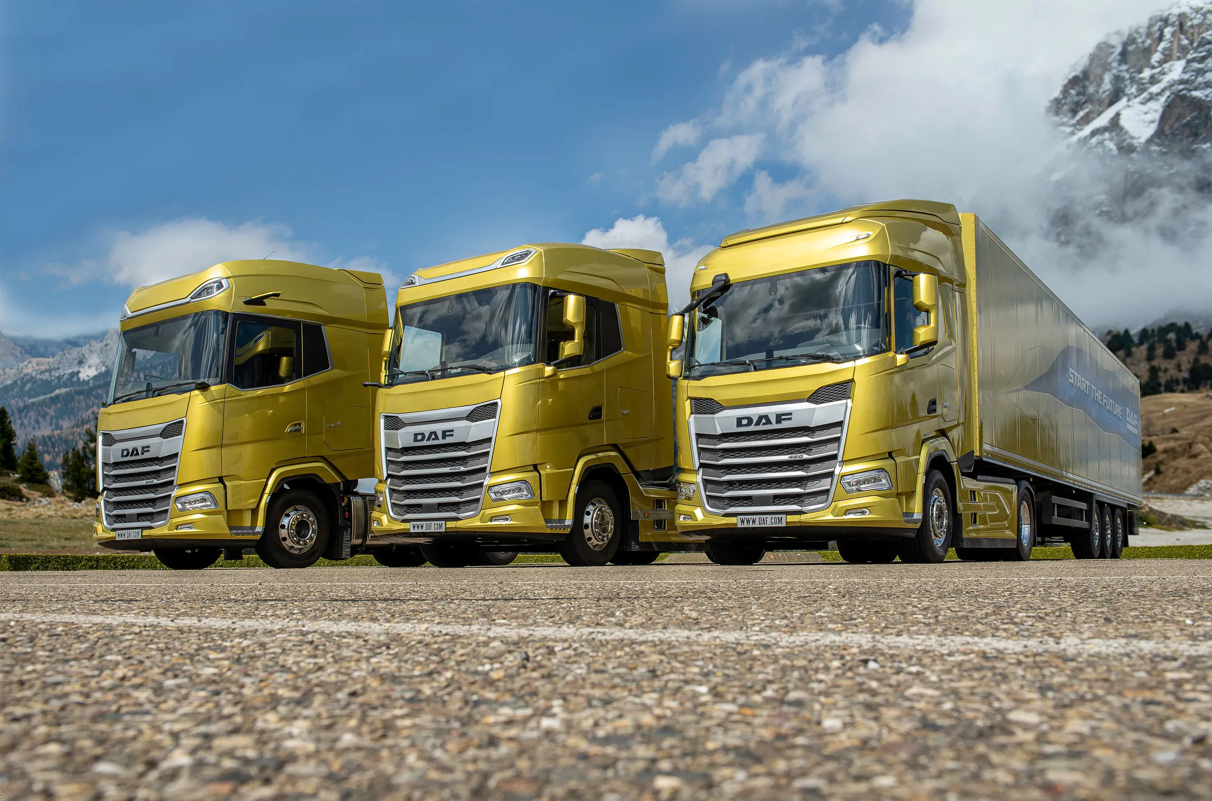 DAF pretende vender caminhão movido a gás no Brasil em breve