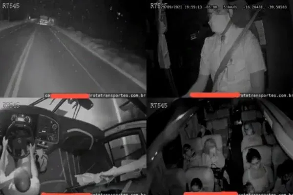 Video registra o momento do acidente que deixou ao menos 12 mortos na BR-101