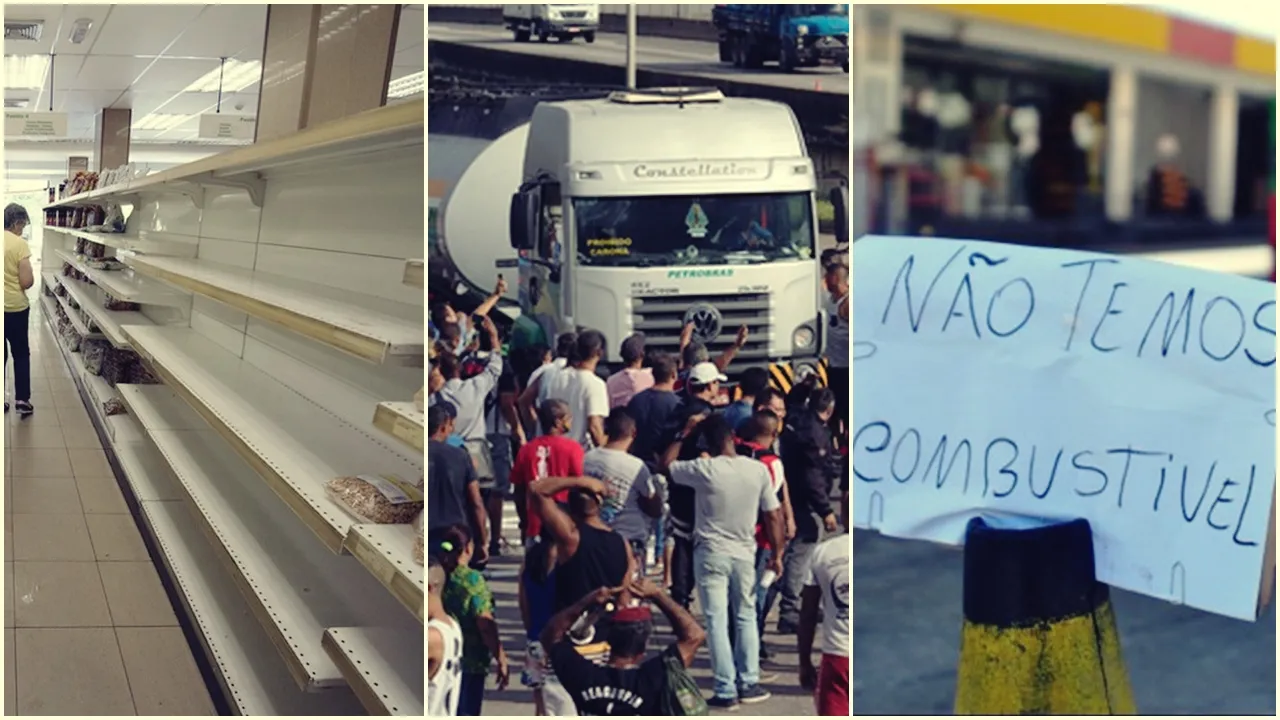 Greve dos caminhoneiros saiba tudo que pode faltar na sua casa
