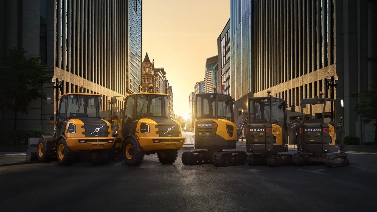 Volvo mantém seu compromisso sustentável lançando novas máquinas elétricas