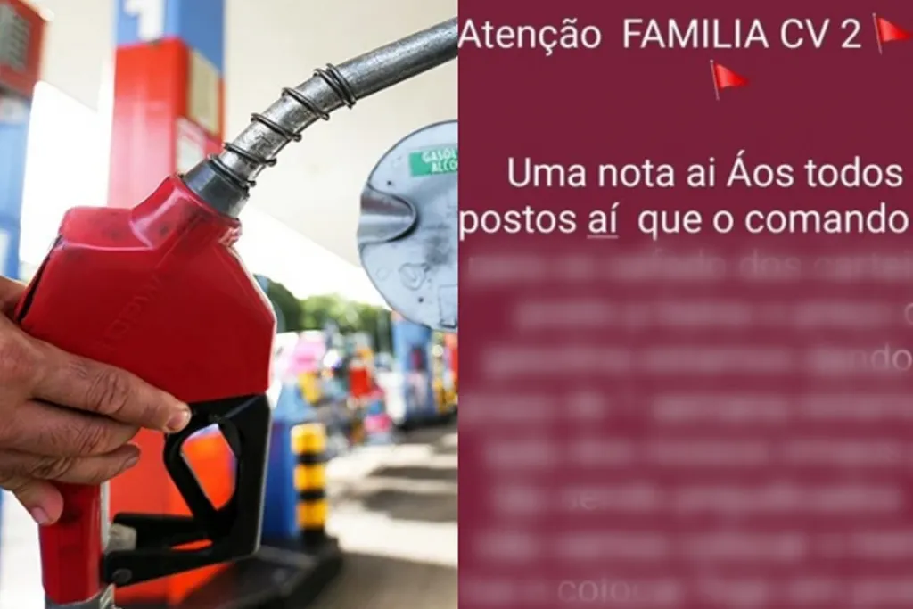 Facções criminosas ameaçam postos de combustível para baixarem os preços