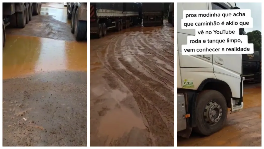 Caminhoneiro manda recado para motoristas “modinha”