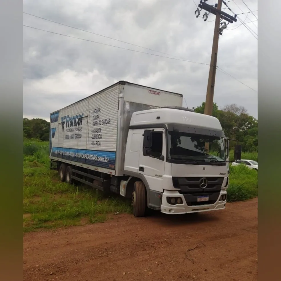 Em Cuiabá Guarda Municipal de Várzea Grande recupera um caminhão furtado
