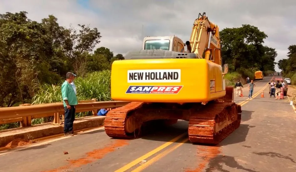 Ponte na BR-365 finalmente poderá ser recuperada