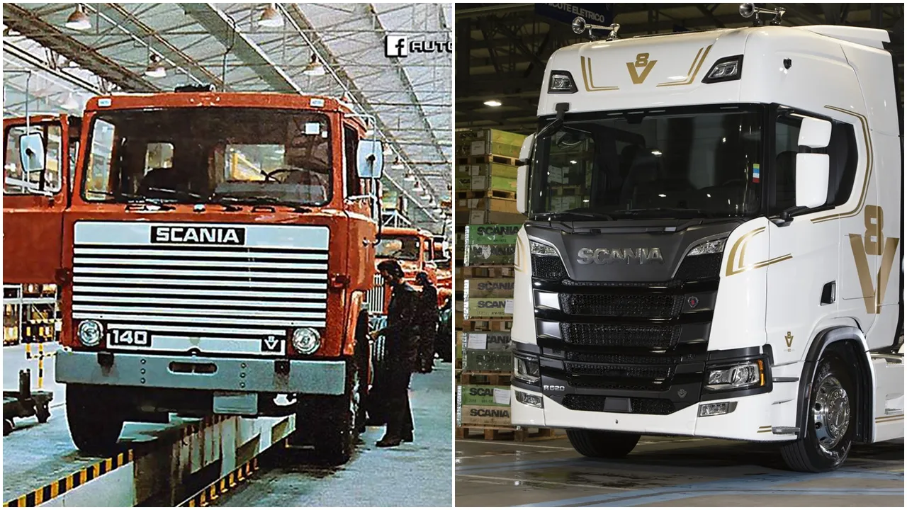 Conheça a história do motor Scania V8