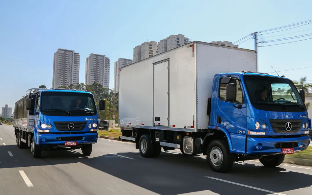 Marca de 80.000 caminhões é superada pela Mercedes-Benz