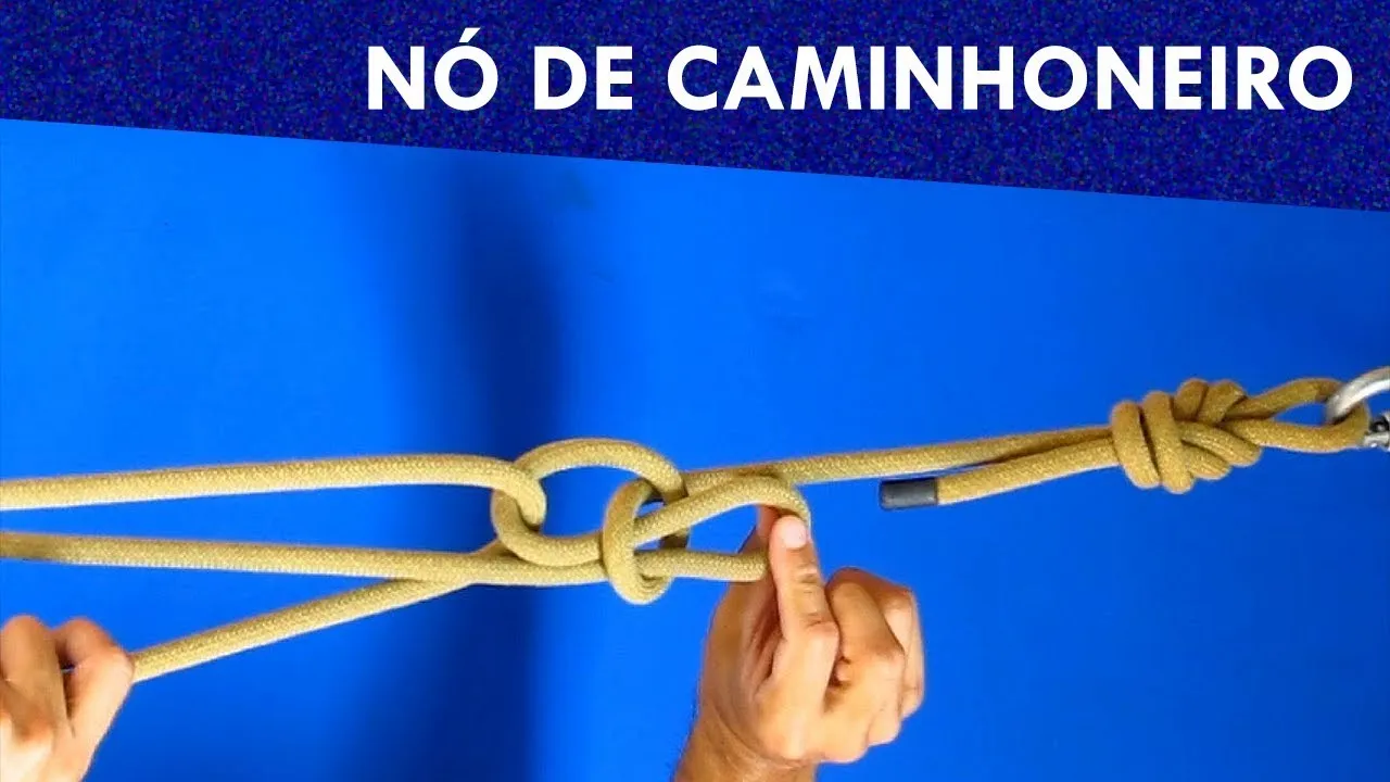 <strong>Como fazer o nó de caminhoneiro</strong>