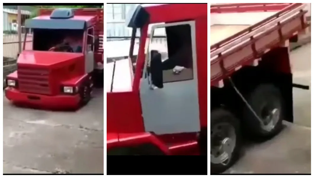 Homem cria Scania 113 para realizar o sonho de ter um caminhão