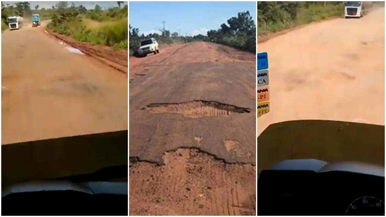 Caminhoneiros denunciam abandono nas estradas do nordeste