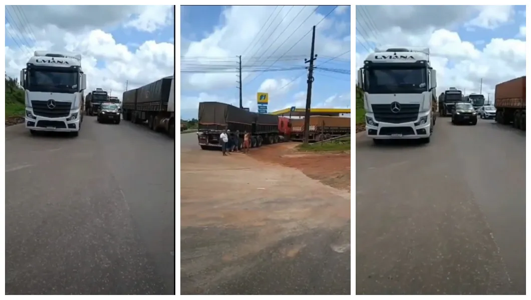PRF multa caminhoneiros que aguardavam descarregamento em posto de combustível