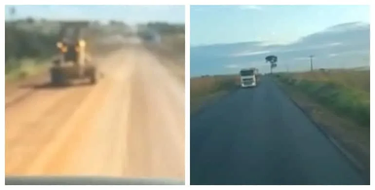 Caminhoneiros sentem o alívio das obras na BR-158