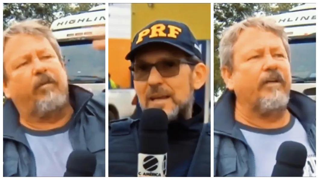 Caminhoneiro desabafa após ser salvo pela PRF: “Eu me senti assim, sem força, sem voz!”